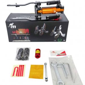 Suspension Monorim V4 – Negro y dorado – Patinete Ninebot Max G30 , G30LP y G30D