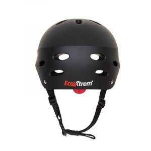 Casco con luz de posición para patinete eléctrico