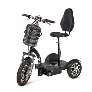 Triciclo eléctrico 500W 48V Bateria litio para movilidad reducida