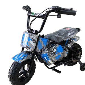 Mini moto eléctrica infantil 250W 24V con luz , claxon y Ruedines