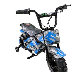 Mini moto eléctrica infantil 250W 24V con luz , claxon y Ruedines