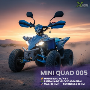 QUAD ELECTRICO MINI ATV 1.200W 48V PANTALLA DIGITAL
